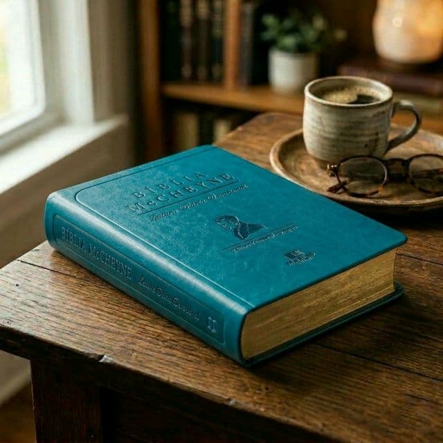 Detalhe da Bíblia Sagrada