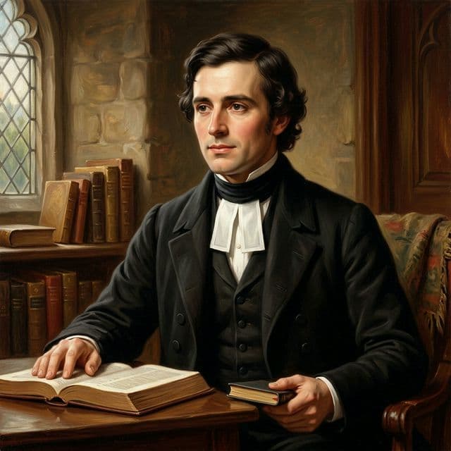 Retrato Clássico do pastor escocês Robert Murray M'Cheyne